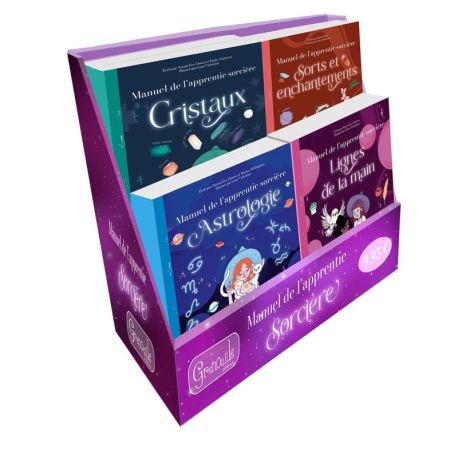 DISPLAY PLEIN 24EX APPRENTIE SORCIERE (6EX/TITRE - 4 TITRES)