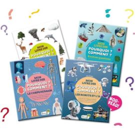 PACK LIVRES DES POURQUOI? COMMENT?
