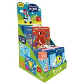 PLV DE TABLE PLEINE - MA POCHETTE DE JEUX - 24 VOL