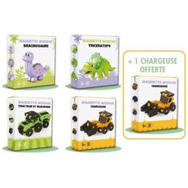 PACK 40 MAQUETTES 3D MOUSSE (4 MODELES / 10EX) + 1 OFFERT