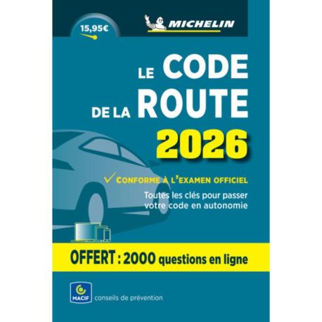 CODE DE LA ROUTE 2026