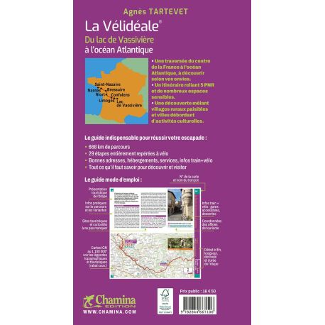 LA VELIDEALE - DU LAC DE VASSIVIERE A L OCEAN ATLANTIQUE