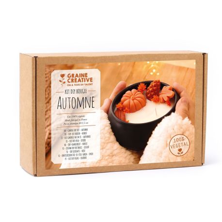 KIT BOUGIE DIY AUTOMNE