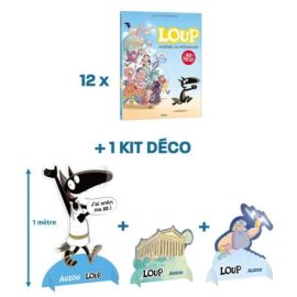COLIS 12 EX BD DE LOUP - AVENTURE EN MYTHOLOUGIE + KIT DECO