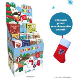 PLV DE SOL P'TIT LOUP NOEL- 80 EX + PRIME CHAUSSETTE
