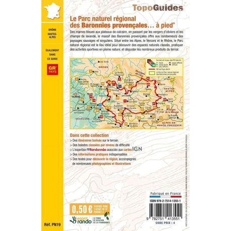 PNR DES BARONNIES PROVENCALES A PIED PN19
