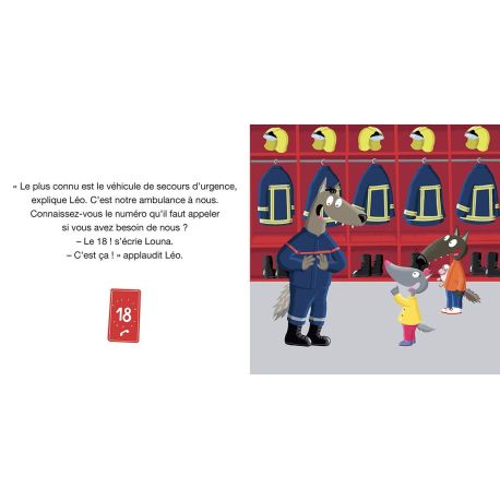 P'TIT LOUP - A LA DECOUVERTE DES POMPIERS