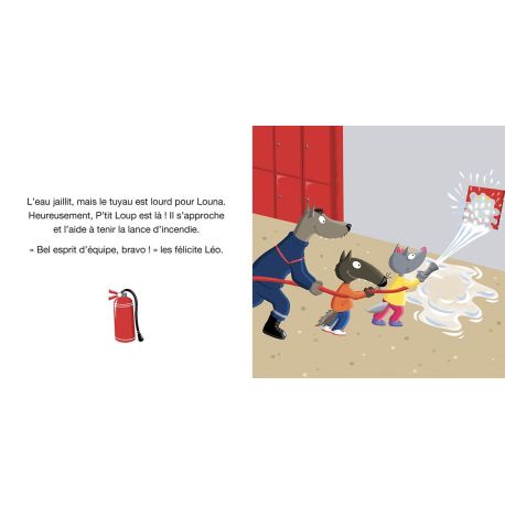 P'TIT LOUP - A LA DECOUVERTE DES POMPIERS