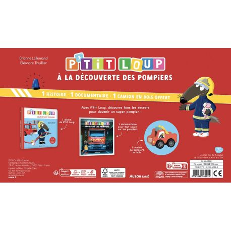 P'TIT LOUP - A LA DECOUVERTE DES POMPIERS