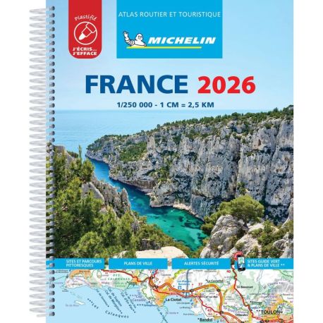ATLAS FRANCE 2026 PLASTIFIE ROUTIER ET TOURISTIQUE