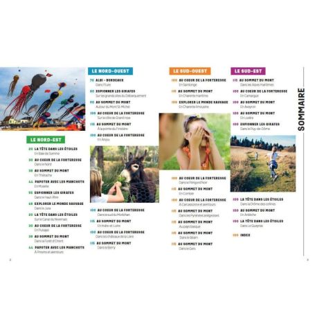 PETITS & GRANDS VOYAGEURS - 800 IDEES ORIGINALES POUR EXPLORER LA FRANCE EN FAMILLE