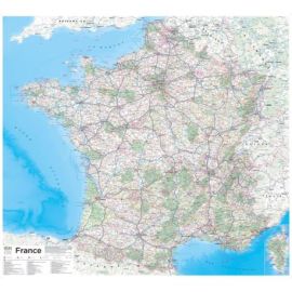 POSTER FRANCE PLASTIFIE 100 CM X 110 CM