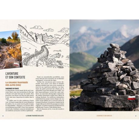 CARNET D'AVENTURE GTA - LA GRANDE TRAVERSEE DES ALPES