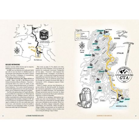 CARNET D'AVENTURE GTA - LA GRANDE TRAVERSEE DES ALPES