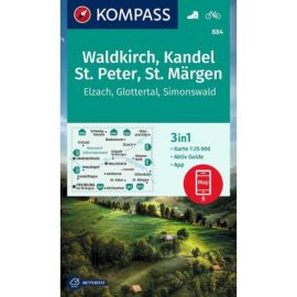 884 WALDKIRCH - KANDEL - ST PETER ST MARGEN - ELZACH - GLOTTERTAL