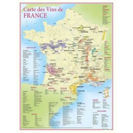 CARTE DES VINS DE FRANCE