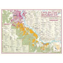 CARTE DES VINS DES GRAVES ET GRAVES SUPERIEURES
