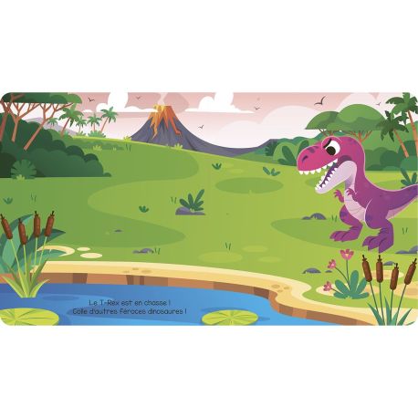 LIVRE DE GOMMETTES - LES DINOS