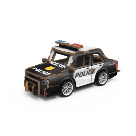 VOITURE DE POLICE - MAQUETTE 3D BOIS