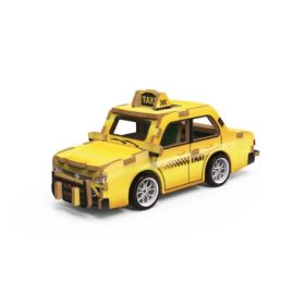 TAXI - MAQUETTE 3D BOIS
