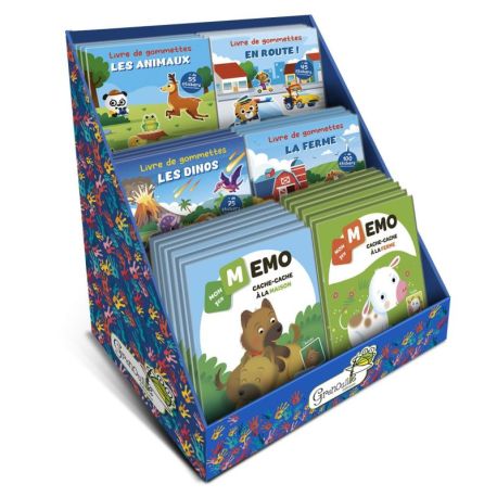 DISPLAY 36 EX STICKERS ET MEMO