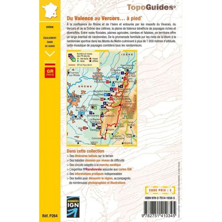 DE VALENCE AU VERCORS A PIED P264