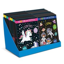 DISPLAY 24 EX SCRATCH & GLITTER