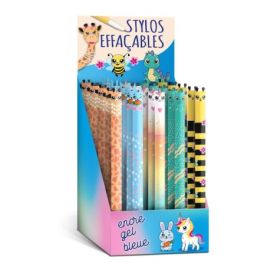 DISPLAY 30 STYLOS A ENCRE GEL EFFACABLE (5 MODELES / 6EX)