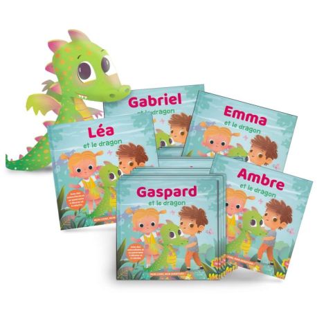 PACK 320 EX LIVRES PERSONNALISES PRENOMS