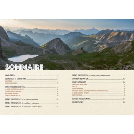 CARNET D'AVENTURE GTA - LA GRANDE TRAVERSEE DES ALPES