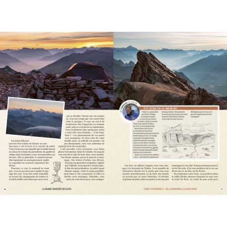 CARNET D'AVENTURE GTA - LA GRANDE TRAVERSEE DES ALPES