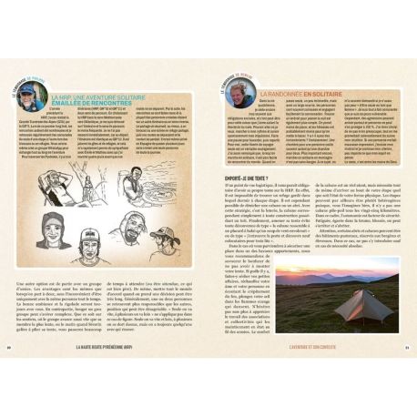 CARNET D'AVENTURE HRP - LA HAUTE ROUTE PYRENEENNE