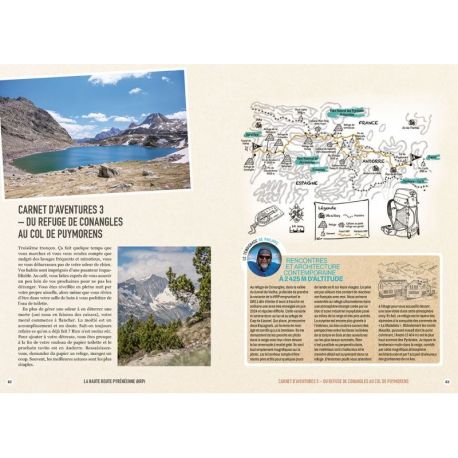 CARNET D'AVENTURE HRP - LA HAUTE ROUTE PYRENEENNE