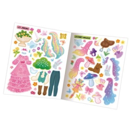 LICORNES ET PRINCESSES - MES 500 AUTOCOLLANTS CREATIFS