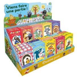 PLV DE TABLE PLEINE JEUX DE CARTES 30 VOLUMES