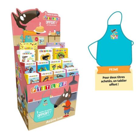 PLV PLEINE SOL P'TIT LOUP 106 VOL PRIME 2 POUR 1 (LOT DE 36 TABLIERS)