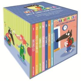 MES 7 LIVRES POUR APPRENDRE P'TIT LOUP
