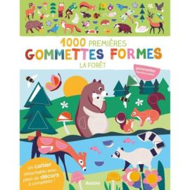 LA FORET 1000 PREMIERES GOMMETTES FORMES