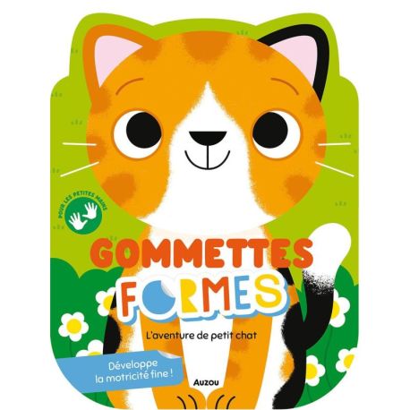 L'AVENTURE DE PETIT CHAT GOMMETTES FORMES