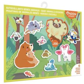 BEBES ANIMAUX MES AUTOCOLLANTS 200