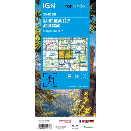 2540SB ST-BEAUZELY AGUESSAC GORGES DU TARN