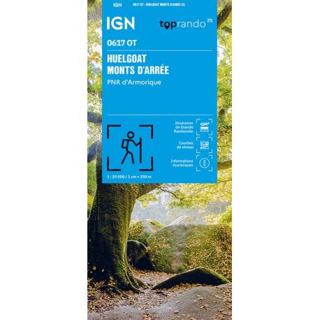 0617OT HUELGOAT MONTS D'ARREE PNR D'ARMORIQUE / RECTO