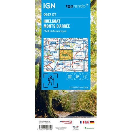 0617OT HUELGOAT MONTS D'ARREE PNR D'ARMORIQUE / RECTO