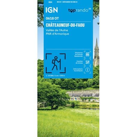 0618OT CHATEAUNEUF DU FAOU VALLEE DE L'AULNE PNR D'ARMORIQUE  RECTO