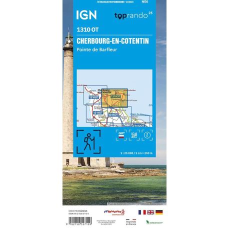 1310OT CHERBOURG EN COTENTIN POINTE DE BARFLEUR / RECTO