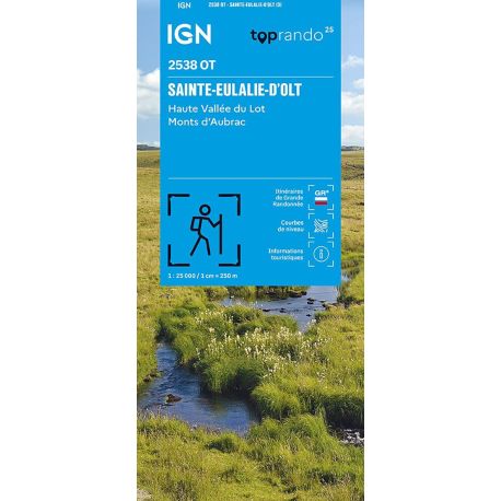2538OT STE EULALIE D'OLT, HTE VALLEE DU LOT, MONTS D'AUBRAC