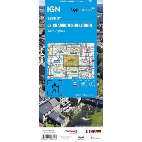 2935OT LE CHAMBON-SUR-LIGNON ST AGREVE / RECTO