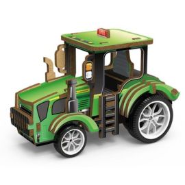 TRACTEUR - MAQUETTE 3D BOIS