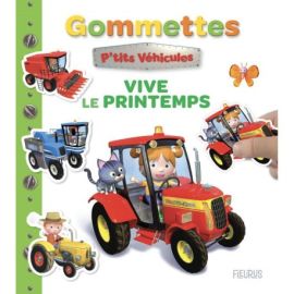 VIVE LE PRINTEMPS ! GOMMETTES P'TIT VEHICULE