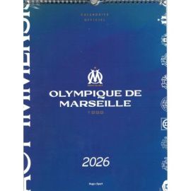 CALENDRIER MURAL OM 2026 (OLYMPIQUE DE MARSEILLE)